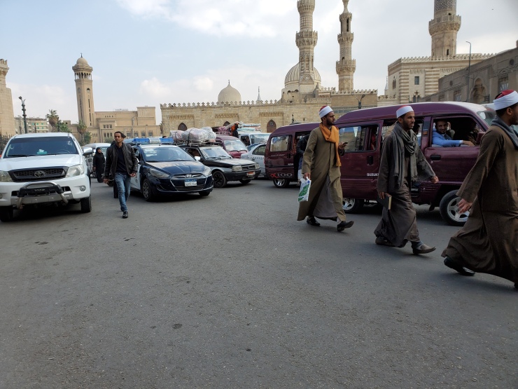 foot traffic in Cairo